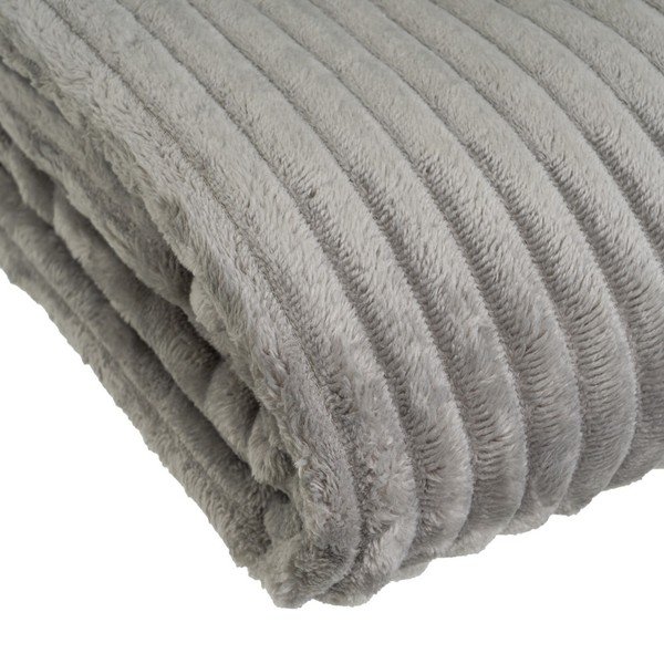 Hall mikroplüüsist tekk 130x160 cm Fur Velvet - Casa Selección-image-3