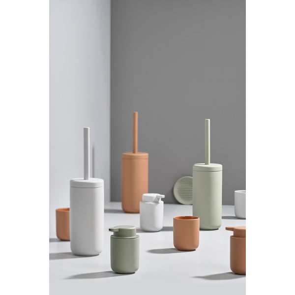 Helehall keraamiline vannitoa seebikauss Soft Grey Ume - Zone-image-1