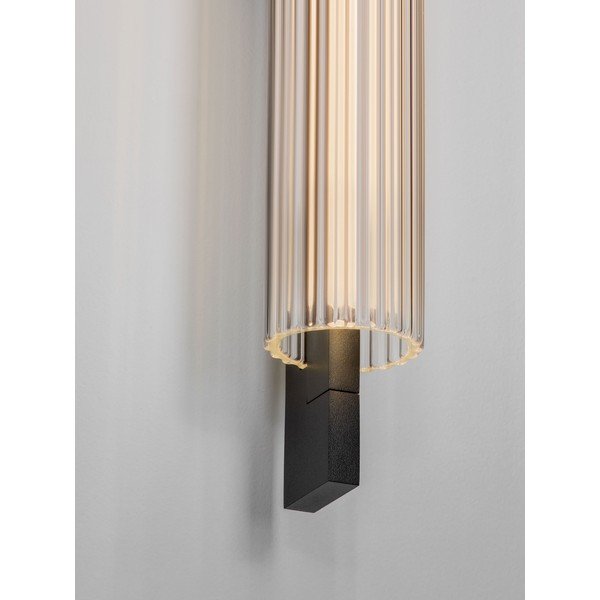 Matt must alumiiniumist hämardatav LED-seinavalgusti Glovia - Nova Luce-image-2