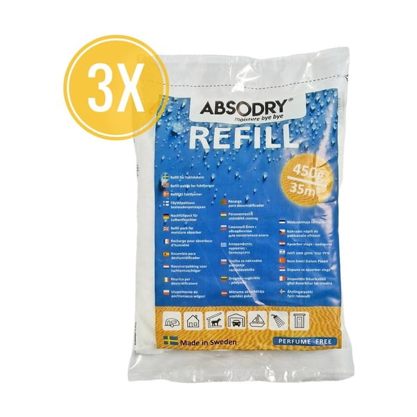 Absorberi varutäite komplekt 3 tk Absodry Maxi – Everbrand Sweden-image-1