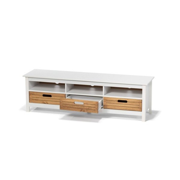 Valge männi TV-kapp 3 sahtliga Ibiza - Bonami Essentials-image-3