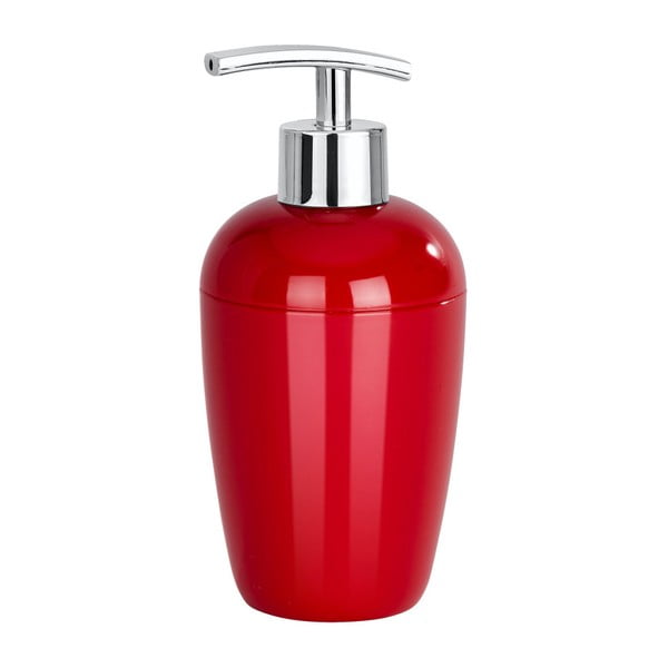 Červený dávkovač na mýdlo Wenko Cocktail Red