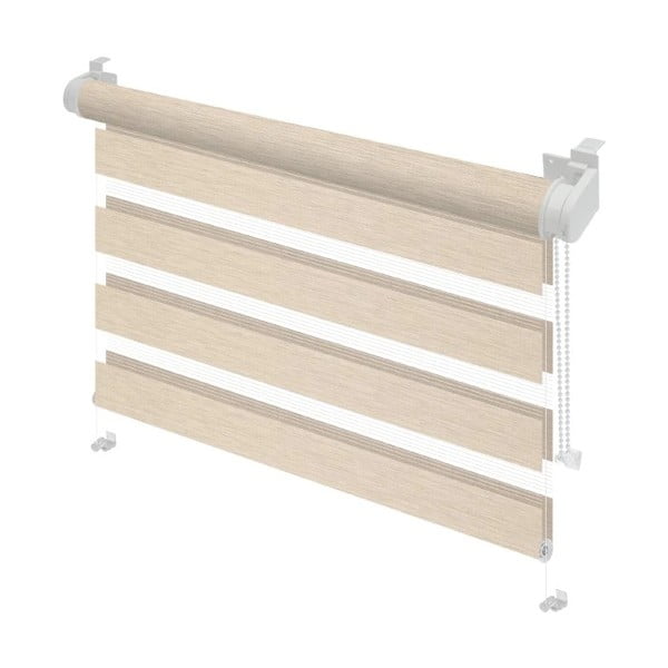 Kreem ruloo 57x150 cm Zebra Silvalin - Gardinia-image-1