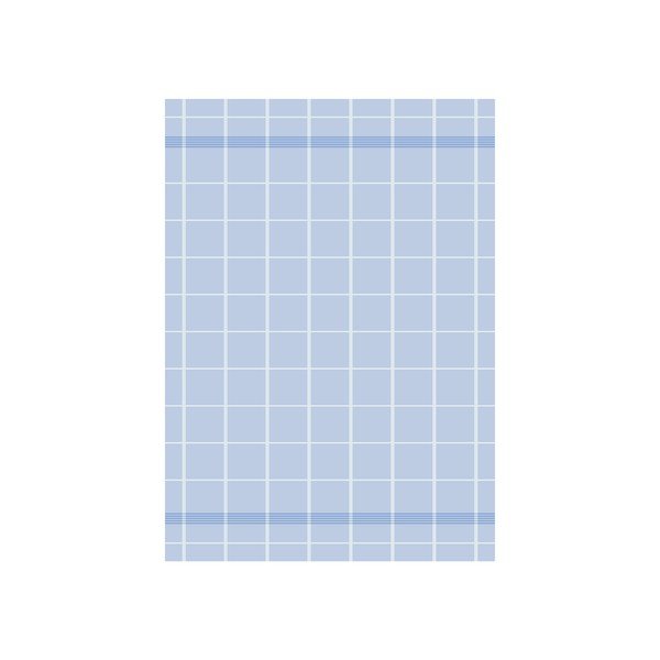 Modrá kuchyňská utěrka z bavlny Södahl Geometric, 50 x 70 cm