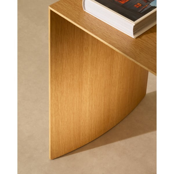 Tammespoonist diivanilaud 45x90 cm Litto - Kave Home-image-2