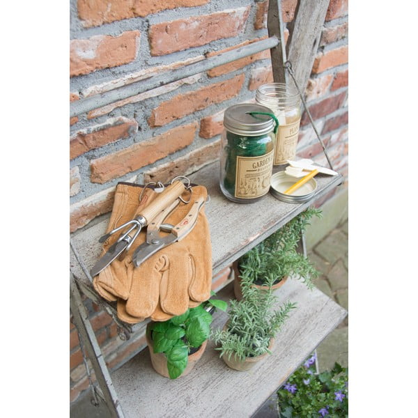 Komplekt 40 papplipuust ürdipurki ja etikettidega Heal, 400 ml - Esschert Design-image-1