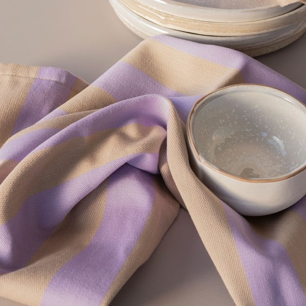 Puuvillased rätikud 2 tk komplektis, 50x70 cm Stripes - Mette Ditmer Denmark-image-1