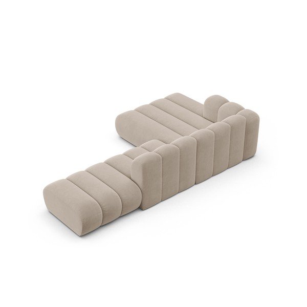 Beež nurgadiivan (vasakpoolne nurk) Lupine - Micadoni Home-image-3