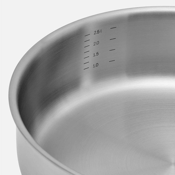 Roostevabast terasest pann kaanega ø 24 cm Lucca 4.0 - FABINI-image-4