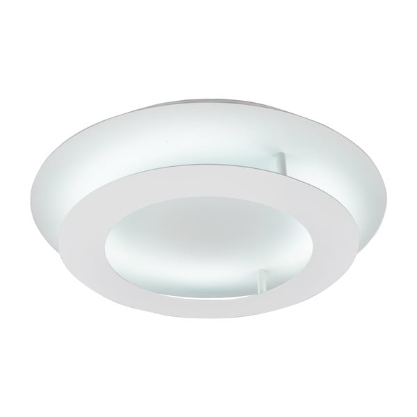 Hõbedane LED laevalgusti metallist varjuga  40x40 cm Merle - Candellux Lighting