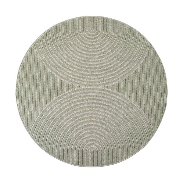 Roheline ümmargune sise- ja õuevaip ø 160 cm Nova 1201 - Ayyildiz Carpets