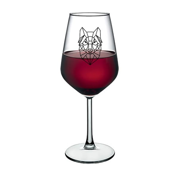 Sklenice na víno Vivas Lion Design, 345 ml