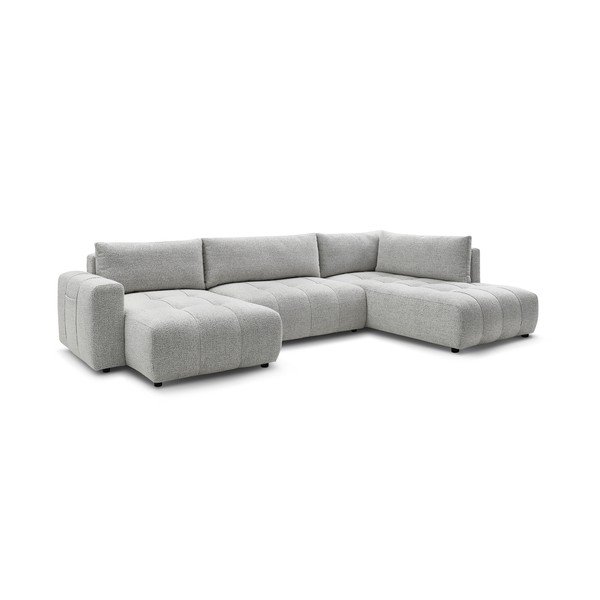 Helehall diivanvoodi/panipaigaga nurgadiivan (parempoolne/"U-kujuline) Arsene - Bobochic Paris-image-3