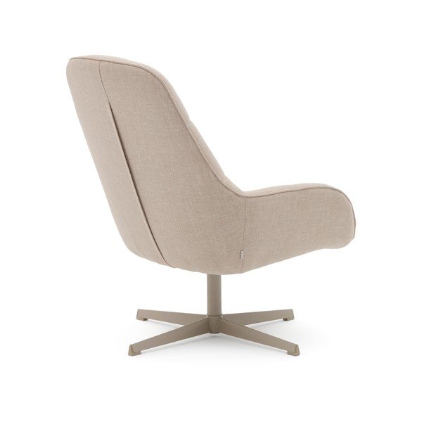 Beež pöörlev tool Jaspe - Kave Home-image-4