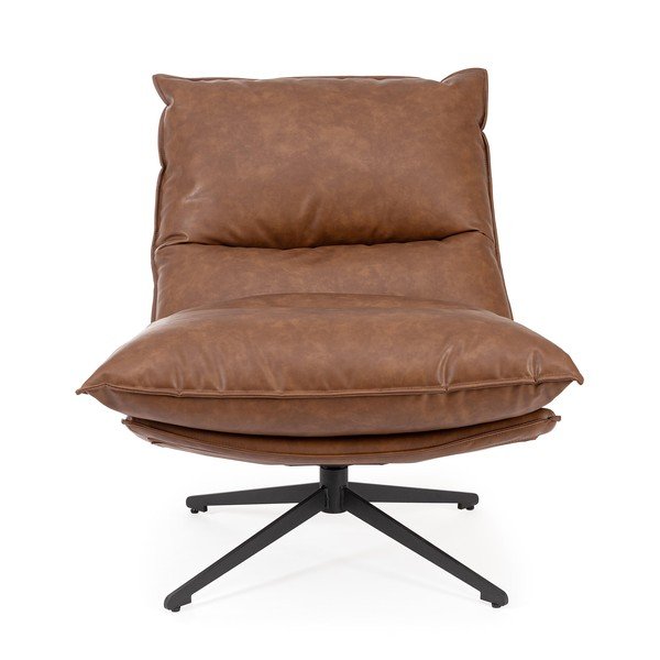 Konjakipruun tugitool kunstnahast panipaigaga Alanez - Bizzotto-image-2