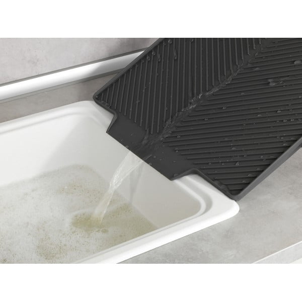 Tumehall plastmass nõudekuivatusrest  34x40 cm Nelia – Wenko-image-4