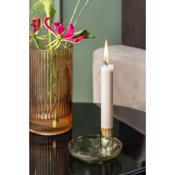 Roheline klaasist küünlajalg Tub - PT LIVING-image-1