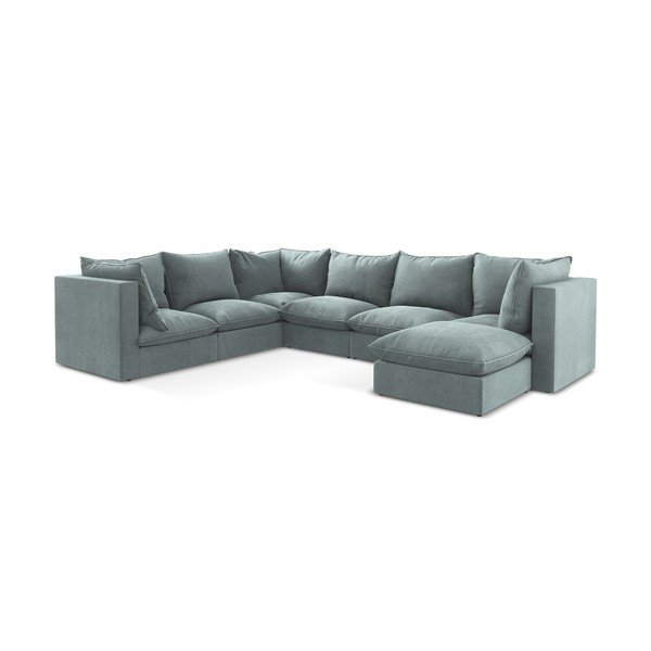  Sinine nurgadiivan (vasak nurk/U-kujuline) Manao – Makamii