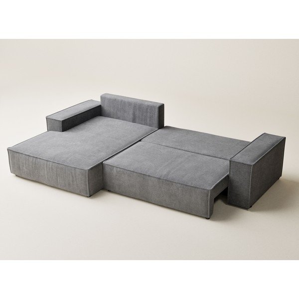 Hall šenilldiivanvoodi/panipaigaga nurgadiivan (vasak nurk/diivanvoodiga) Maze - Maison de Rêve-image-4