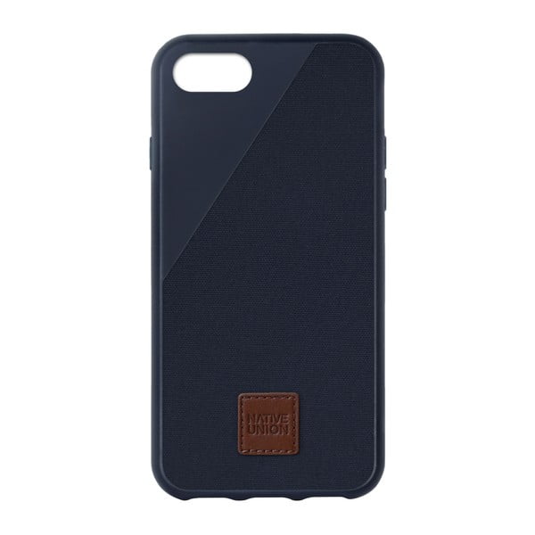 Tmavě modrý obal na mobilní telefon pro iPhone 7 a 8 Native Union Clic 360 Case