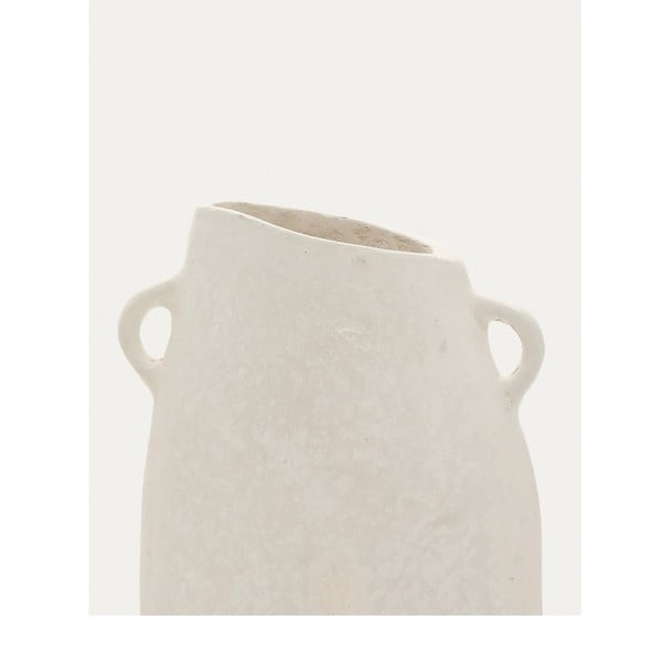 Kreem vaas (kõrgus 27 cm) Neti - Kave Home-image-1