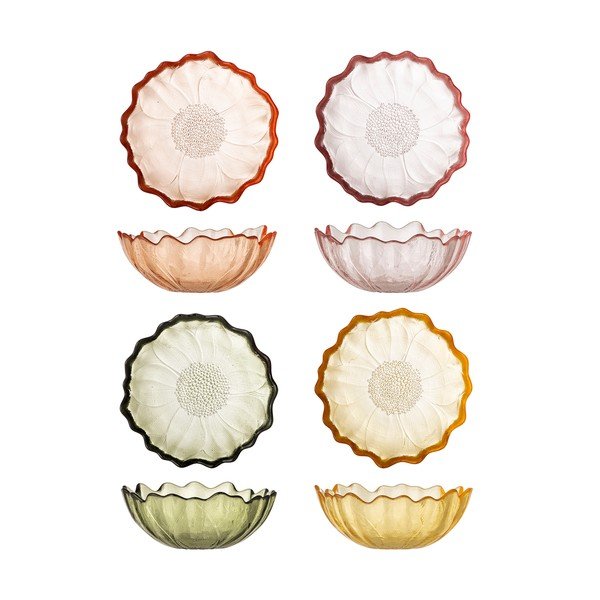 4 klaasist kaussi komplektis jäätisele 120 ml Kana - Bloomingville