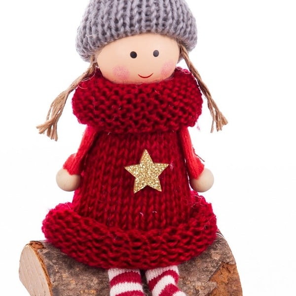 Jõulufiguur Girl - Casa Selección-image-1