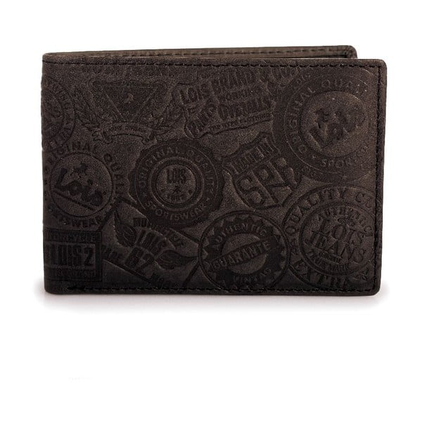 Kožená peněženka Lois Brownie, 11x8 cm