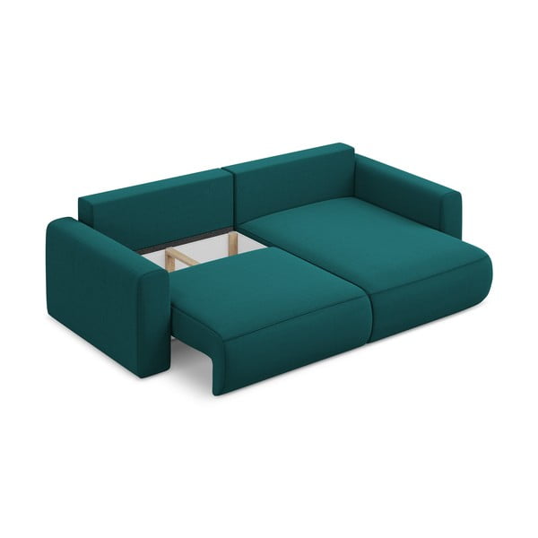 Sinine sametist lahtikäiv/panipaigaga nurgadiivan (parem nurk/lamamisosaga) Kapua – Makamii-image-4