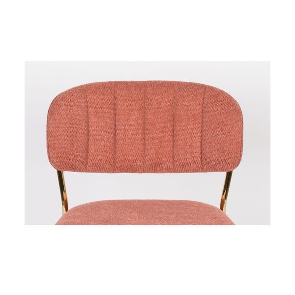 Roosad baaritoolid 2 tk komplektis 89 cm Jolien - White Label-image-1