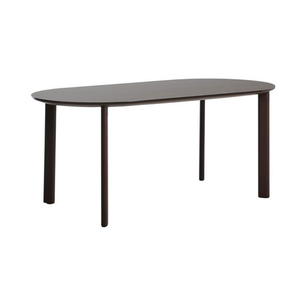 Aia söögilaud klaasist pealispinnaga 90x180 cm Erice - Kave Home