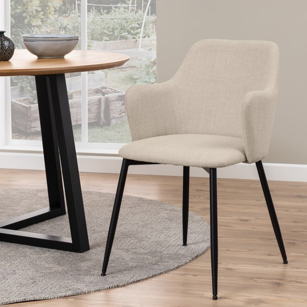 Kreemid söögitoolid 2tk komplektis Ilsa - Actona-image-1