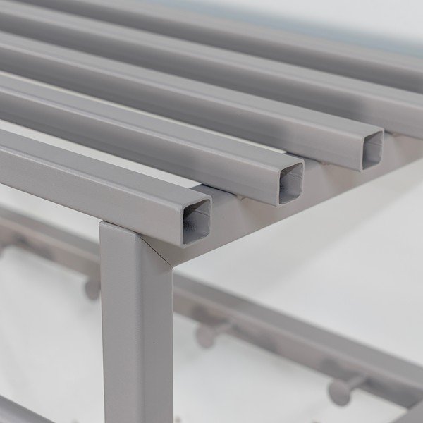 Hall-beež metallist seinanagi riiuliga Rizzoli - Spinder Design-image-3