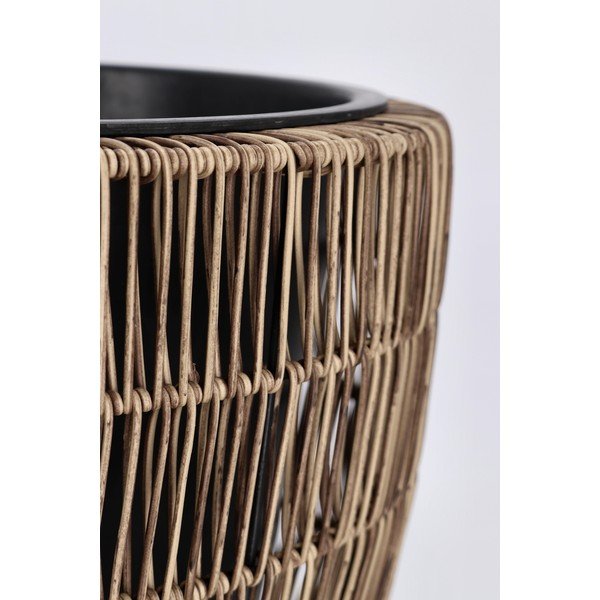 Plastikust/kunstlikust rotangist lillepotid komplektis 3 tk ø 44 cm Ayun - Bizzotto-image-3