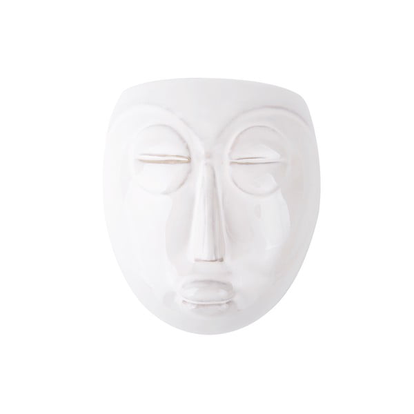 Valge seinapott , 16,5 x 17,5 cm Mask - PT LIVING