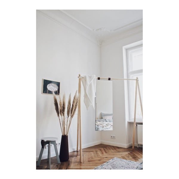 Puitraamiga peegel 40x115 cm Hongi - Karup Design-image-3