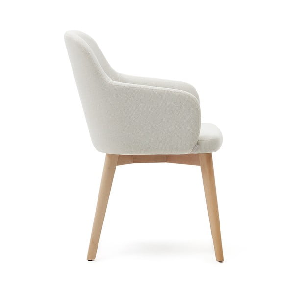 Kreem söögitool Nelida - Kave Home-image-3