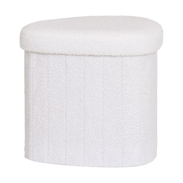 Valge bukleekangast tumba Medford - House Nordic-image-3