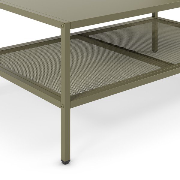 Roheline metallist kohvilaud 60x100 cm Fayna - Marckeric-image-3