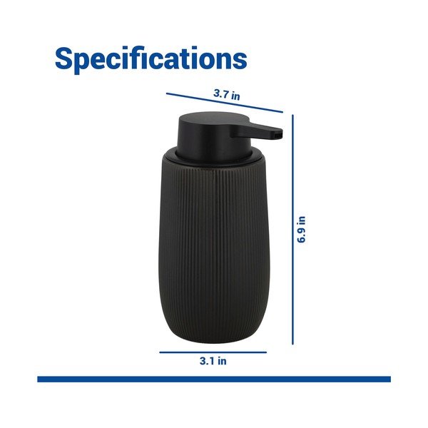 Must plastmassist seebidosaator 400 ml Fablo - Wenko-image-4