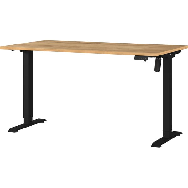 Elektriliselt reguleeritava kõrgusega töölaud 80x140 cm Boras - Germania-image-2