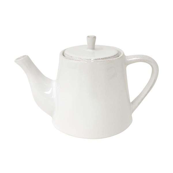 Keramická konvice na čaj Lisa 1000 ml, bílá