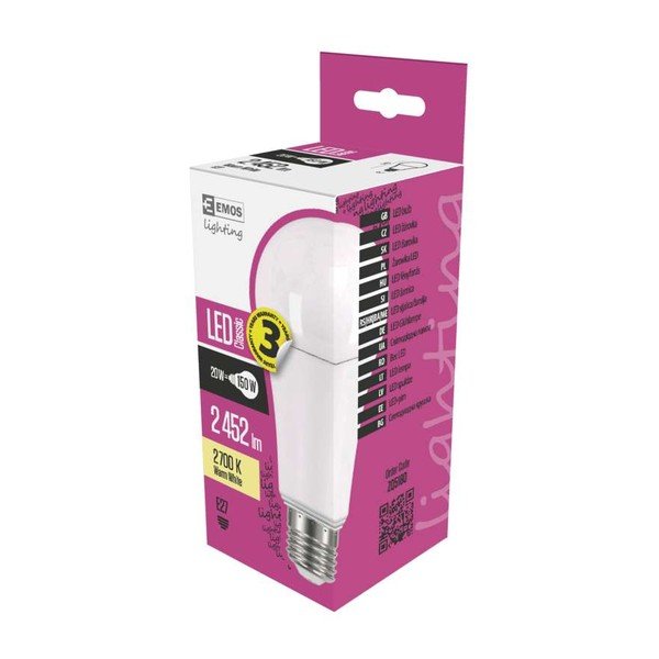 LED-pirn E27, 150 W, 230 V - EMOS-image-1