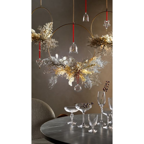 Klaasist jõulukaunistus Heart - Holmegaard-image-4