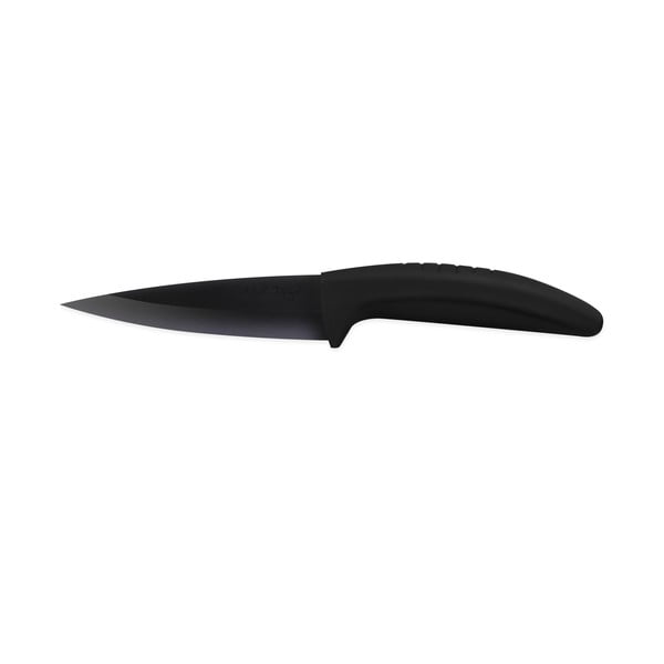 Keramický krájecí nůž, 9,5 cm, černý
