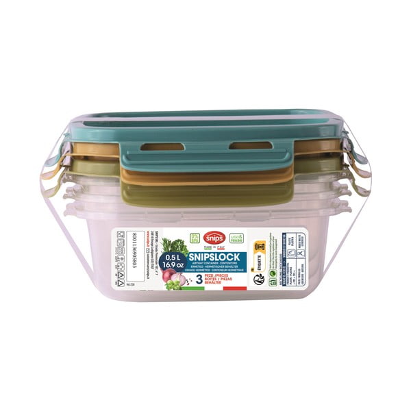 Toidukarbid 3tk komplektis Snipslock - Snips-image-2