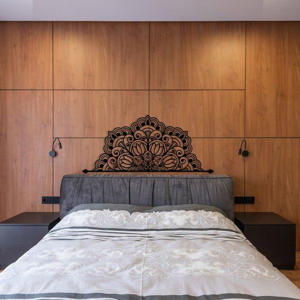 Metallist seinakaunistus 160x70 cm Mandala - Wallity-image-1