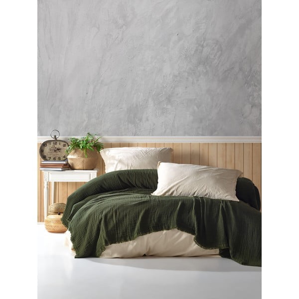 Tumeroheline musliinist voodikate 200x250 cm - Mijolnir-image-1