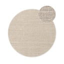 Kreem džuudist ümmargune vaip ø 200 cm Bouclé Jaipur - Hanse Home