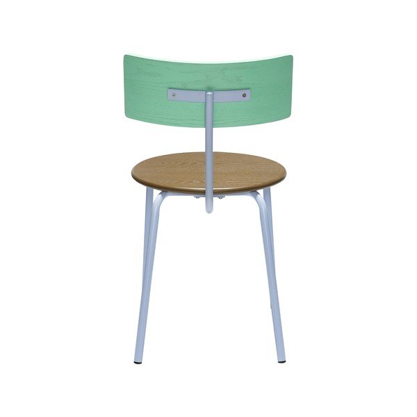 Rohelised-puiduvärvi söögitoolid 4 tk komplektis Koi - Hübsch-image-2